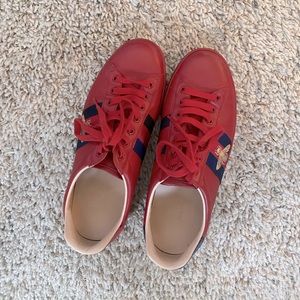 Gucci Ace  US size 9..Gucci size 8 ...